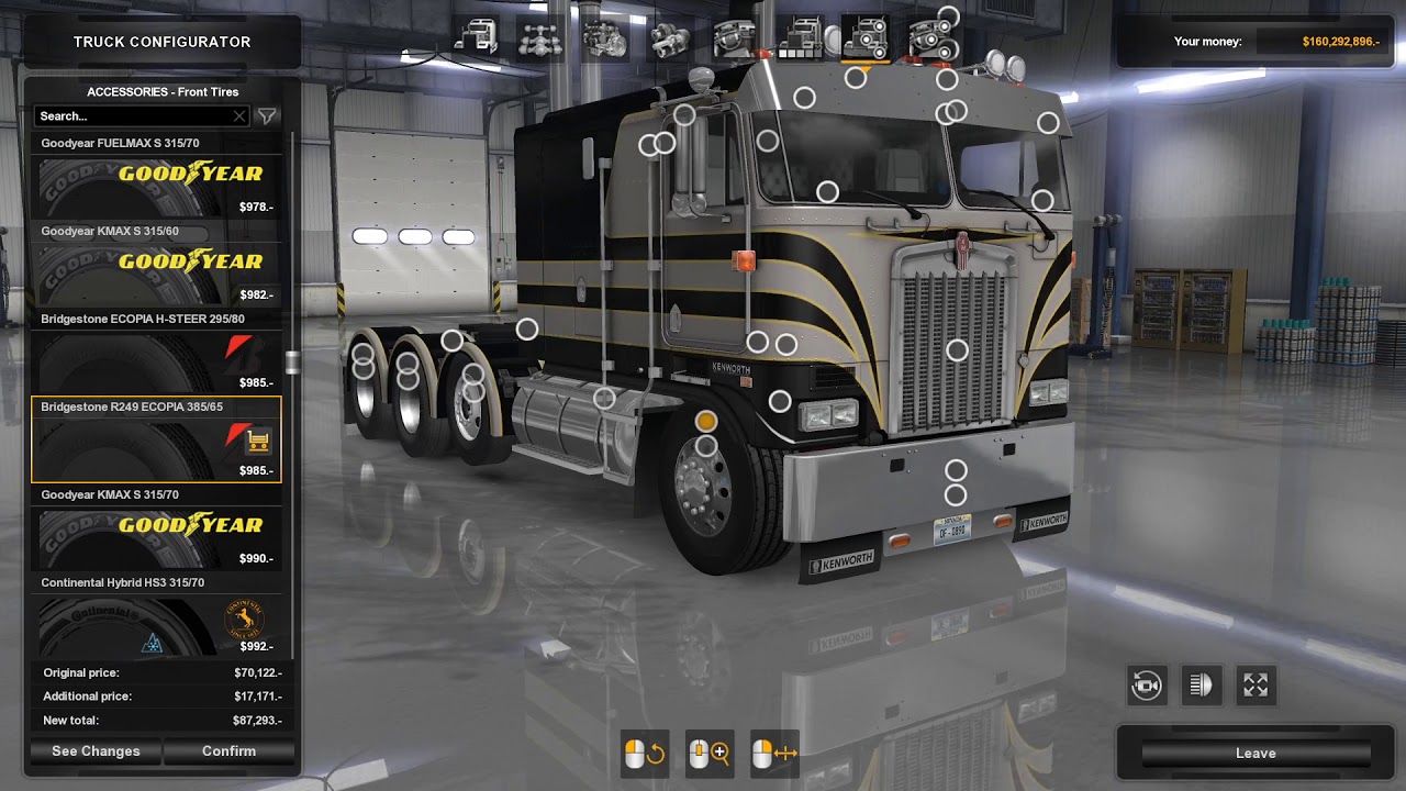 ATS Build and Drive K100 4 Axle and some Heavy Haul