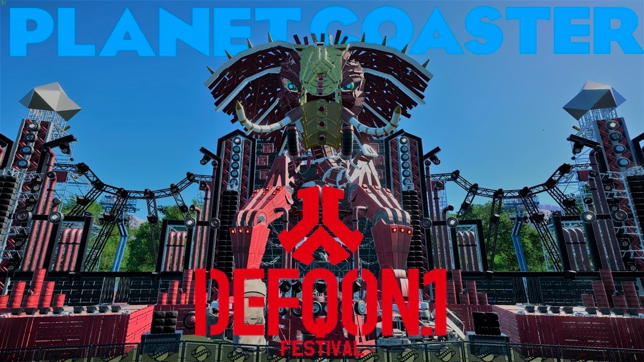 Defqon.1 2025 Endshow | Planet Coaster