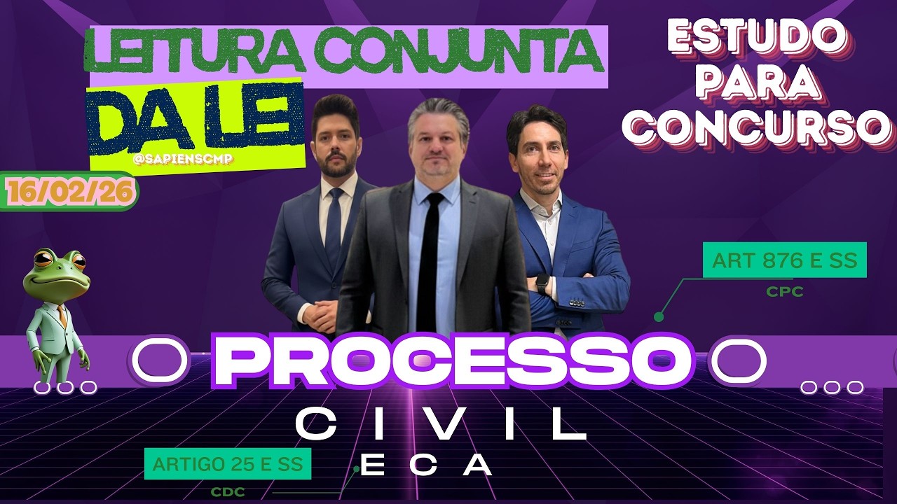 ⚖️Direito Proc Civil:  Estudo DIRIGIDO PARA CONCURSO - art. 876 e ss - Lei COMENTADA | Batendo a FGV
