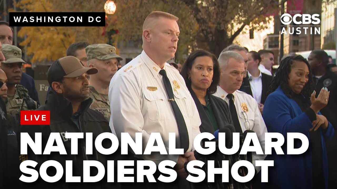 WATCH LIVE: Two National Guard soldiers shot in Washington DC