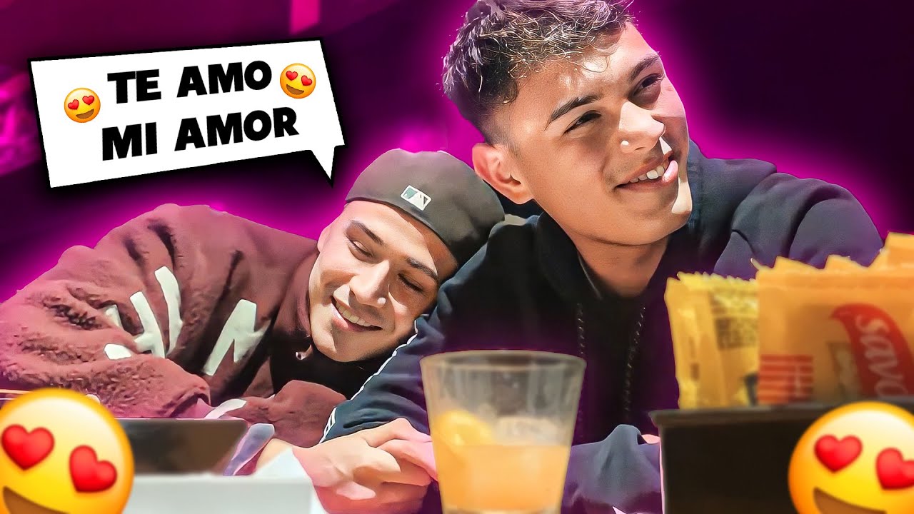 FUIMOS A COMER SIENDO NOVIOS CON @dami salva 💋😍