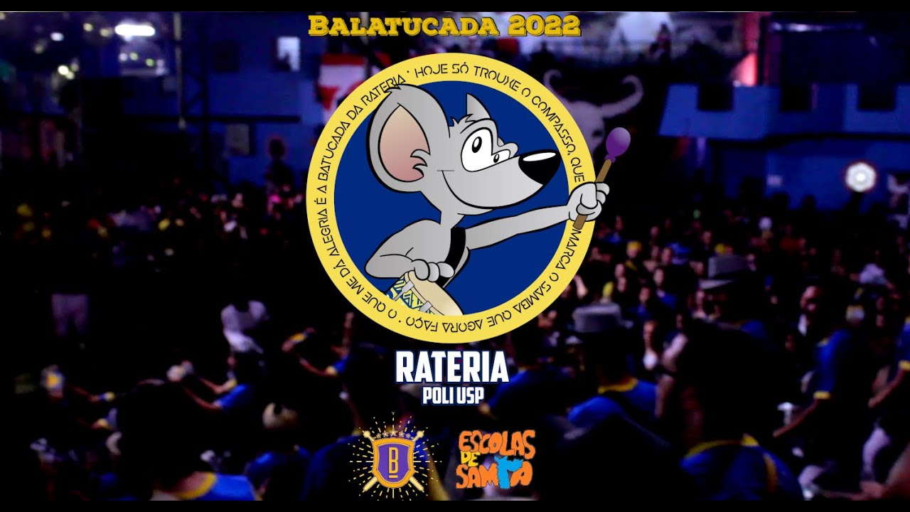 Rateria (POLI/USP) - Balatucada 2022 - 6º Lugar - Quadra Rosas de Ouro #PioneiroNoVídeoDosBreques