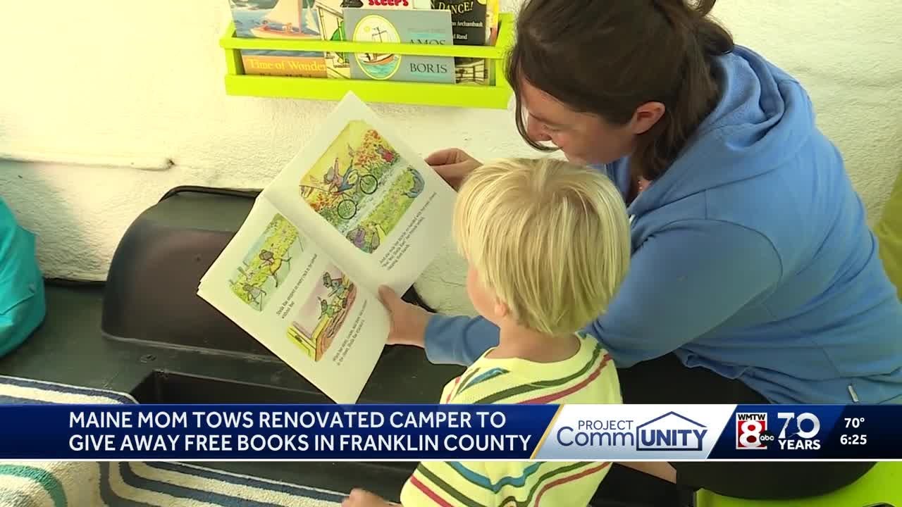 Maine mom brings free books around Franklin County