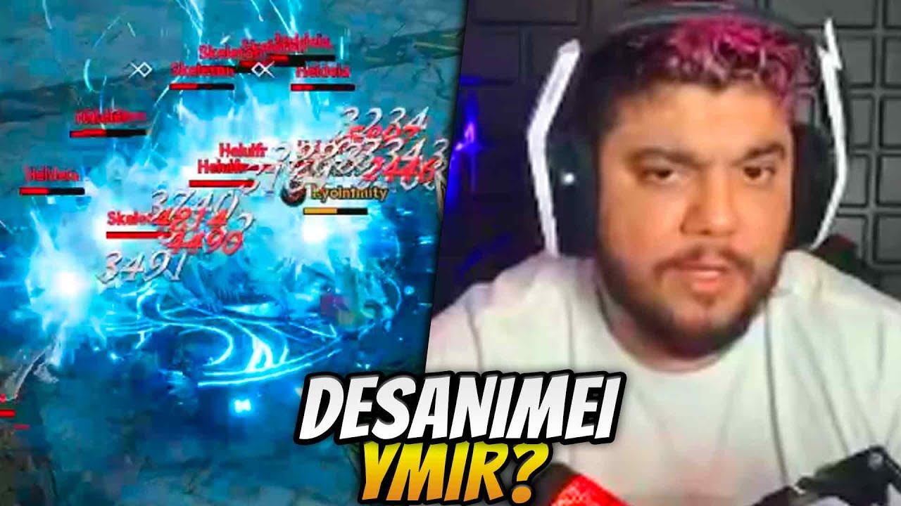 KYO DESANIMOU DO YMIR? DESANIMADO FAZENDO PRA&Ccedil;A NA M&Atilde;O😹 | LEGEND OF YMIR