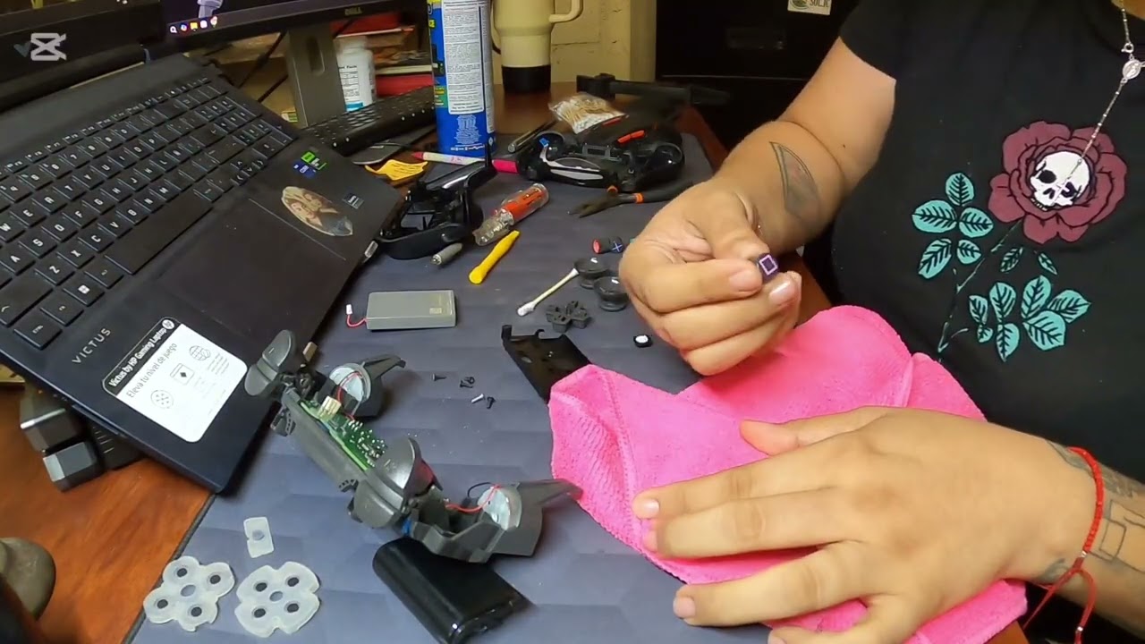 Cómo Limpiar un Control de #PS4 Profundamente (Desmontaje Completo) 🛠️🎮 #gaming 