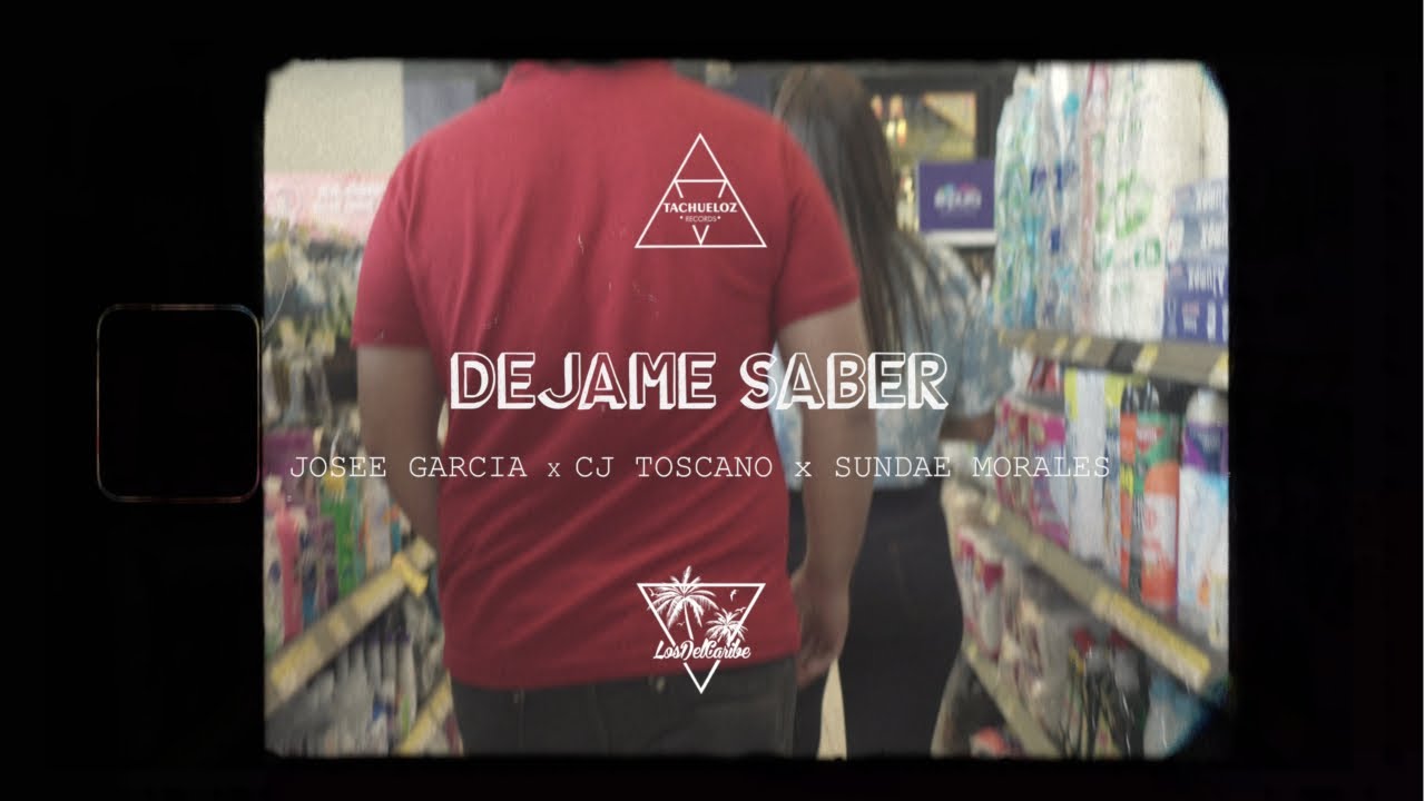 DEJAME SABER - JOSEE GARCIA ❌ CJ TOSCANO ❌ SUNDAE MORALES (Visualizer)