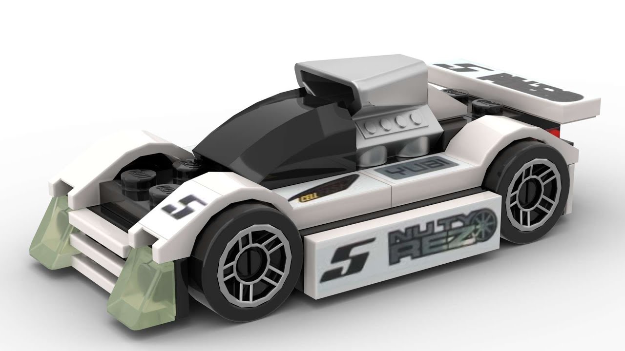 Lego 8149 Midnight Streak Speed Build Studio Bricklink LDD by PLegoBB