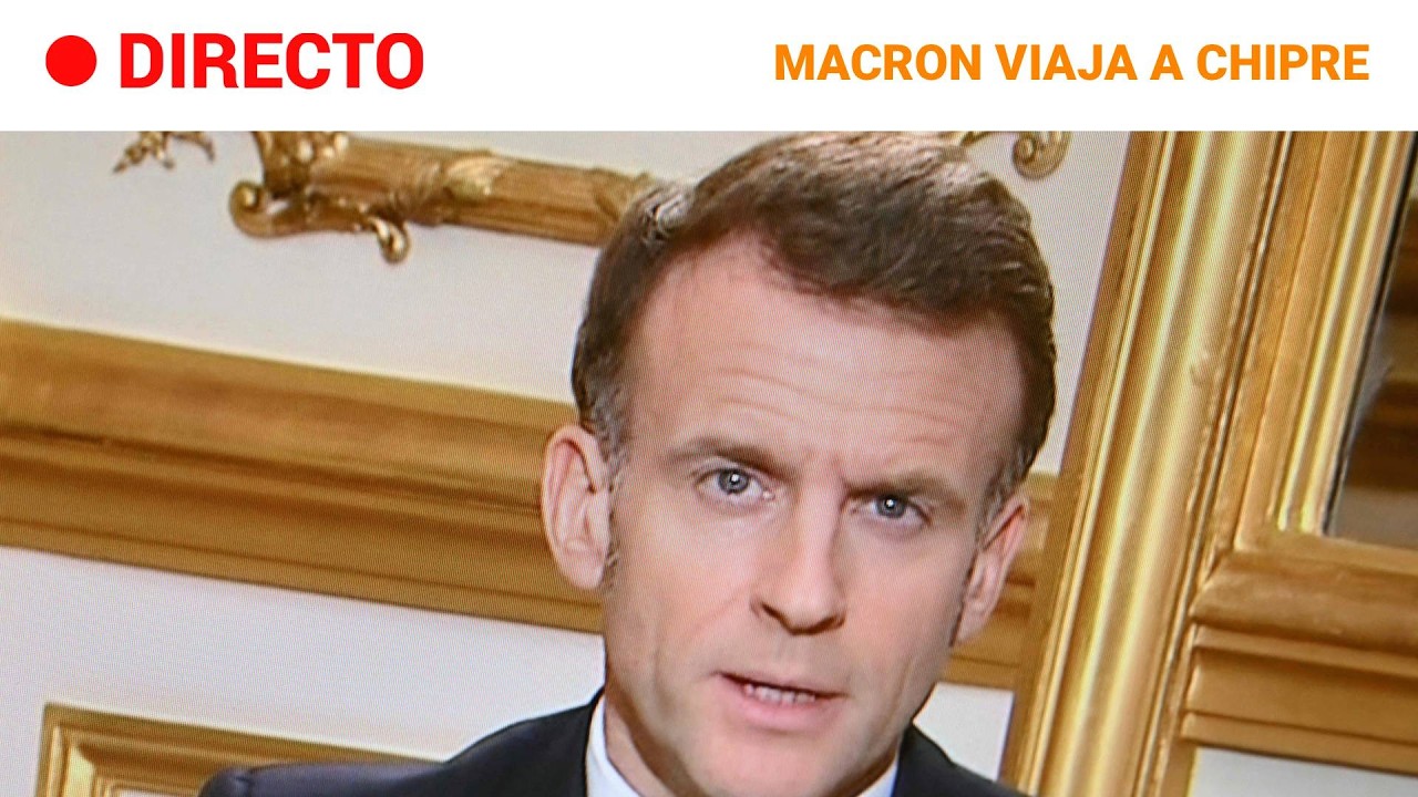 🔴 DIRECTO | MACRON visita CHIPRE |RTVE Noticias