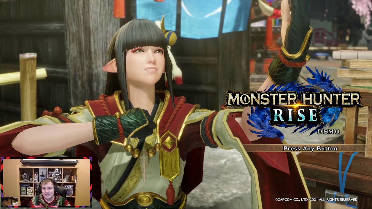 Becoming a Hunting Horn Main in MHRise Demo with Friends!