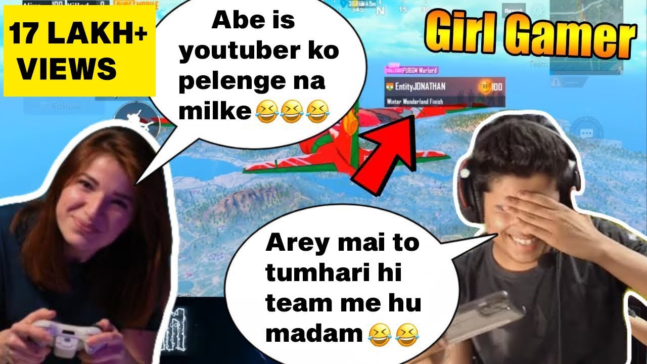 Джонатан играет с забавной случайной девчонкой | Entity Jonathan