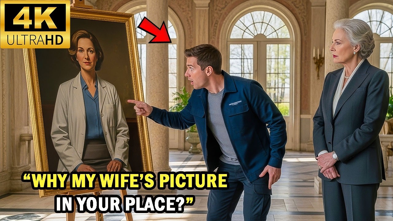 Single Dad Asks CEO ‘Why's My Wife's Picture on Your Wall?’—Then the Shocking Truth