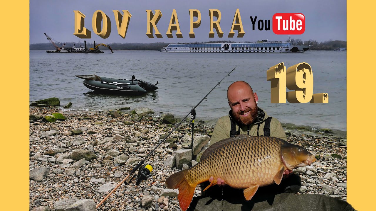 LOV KAPRA 19. - Velký dunaj  boj s bágrom - # Danube carp fishing #