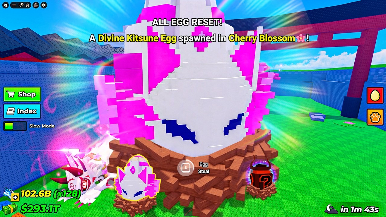 A Divine Egg Spawned in My Server!! - Steal an Egg