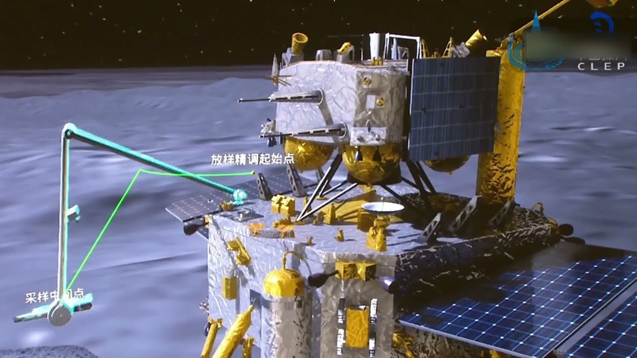 Chang’e-6 lunar lander has successfully collected lunar samples from the far side of the Moon
