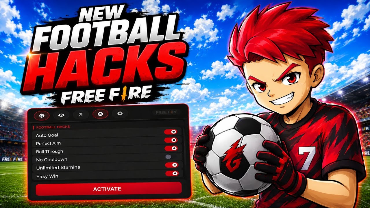 I Try New Auto Zone Elimination H@ck | Football H@CK Free Fire | New P@nel Ob54 FF