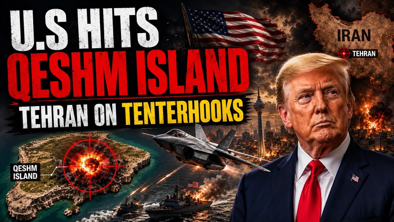 Iran War LIVE: US Strikes Qeshm Island | Explosions Reported Across Southern Iran | Tehran | N18G