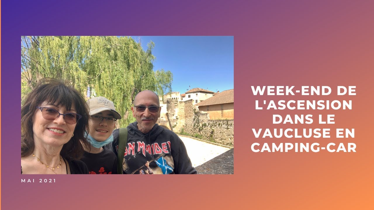 VAUCLUSE EN CAMPING-CAR 2021