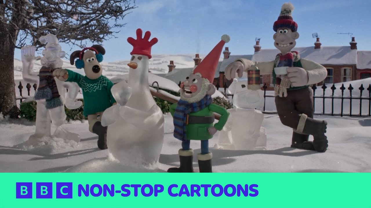 1+ HOUR of Wallace & Gromit Christmas FUN! #WallaceandGromit | Cartoons for Kids