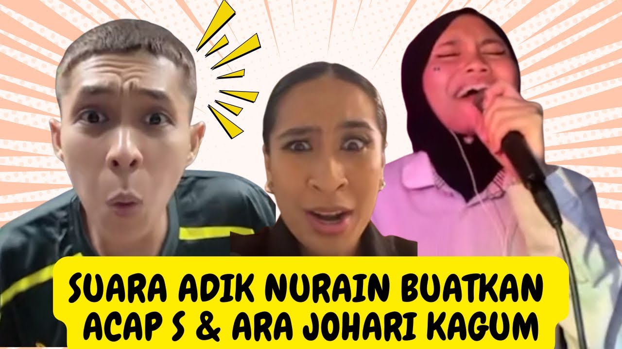 [FULL] SUARA ADIK NURAIN BUATKAN ACAP S & ARA JOHARI KAGUM | 30 July 2025
