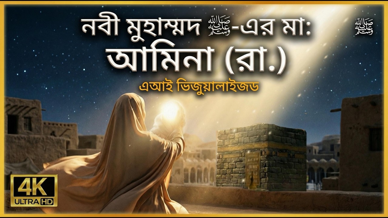 নবী মুহাম্মদ ﷺ-এর মা: আমিনা (রা.) - উম্মুল মু'মিনীন - পর্ব ২