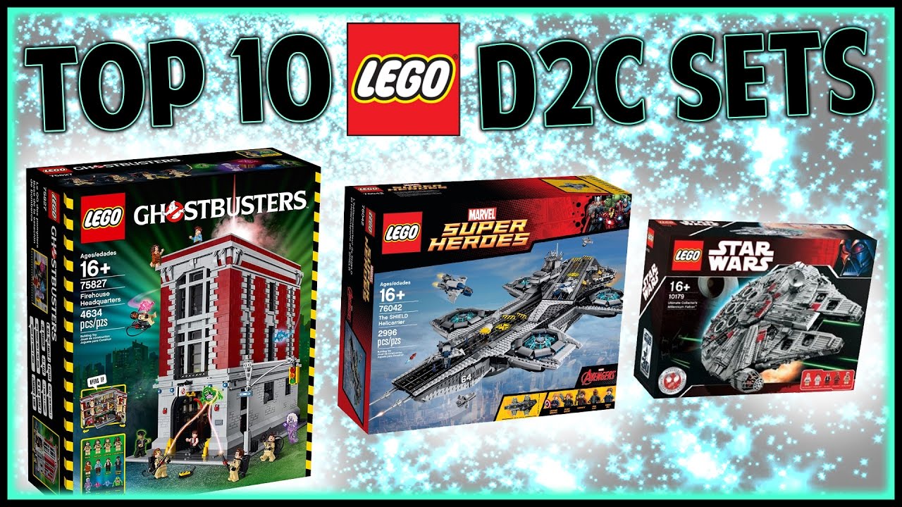 Top 10 LEGO Direct To Consumer (D2C) Sets