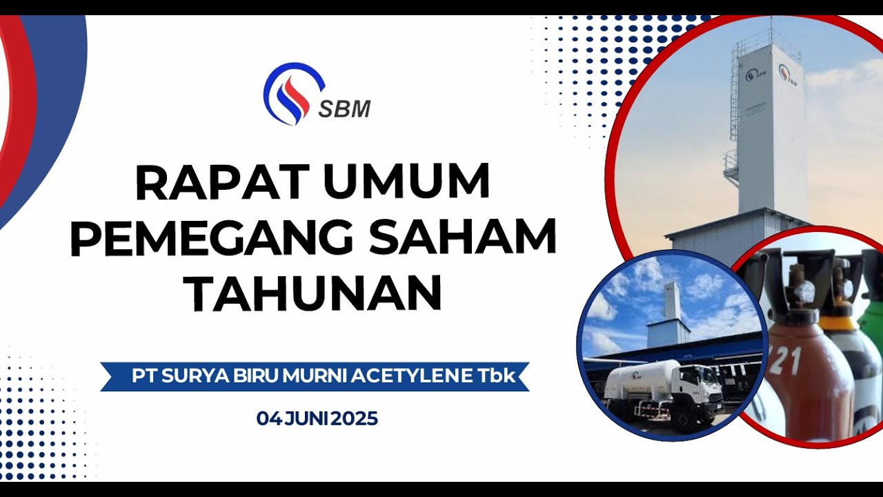 RUPS SBMA - Surya Biru Murni Acetylene Tbk. 2025