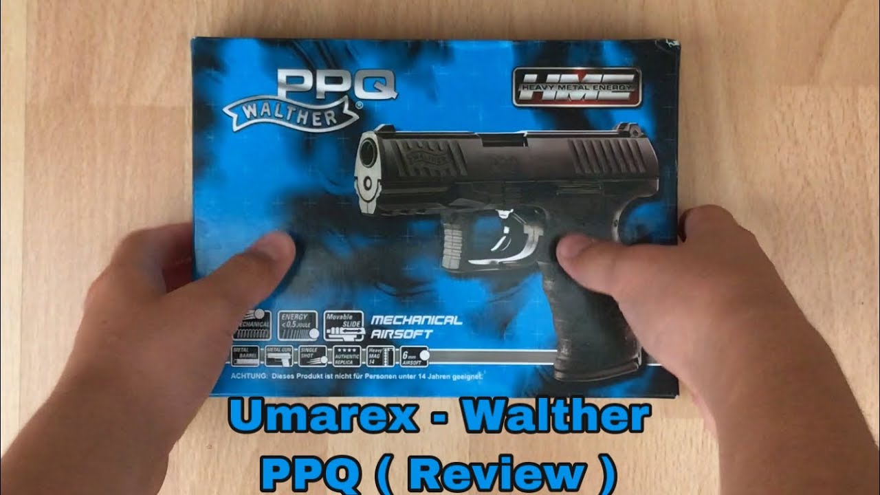 Umarex - Walther PPQ Vollmetall Softair (Review+Schusstest) german / deutsch