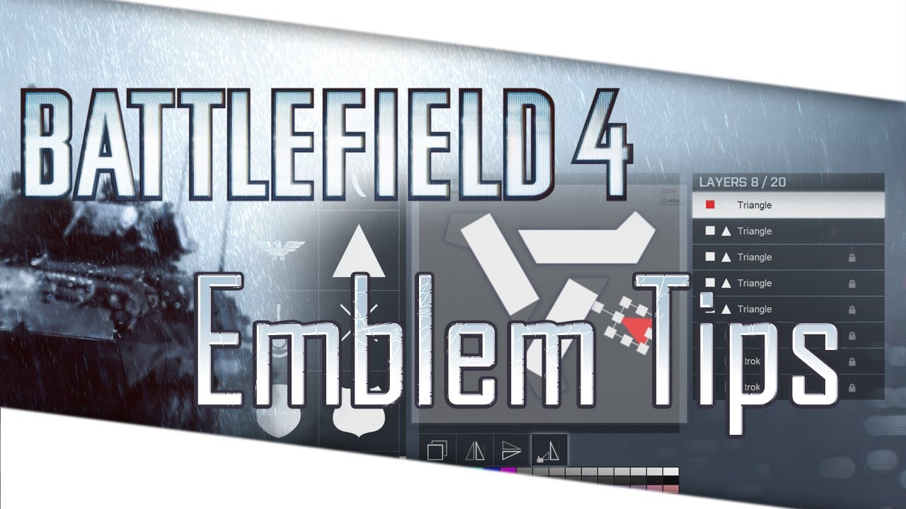 Battlefield 4 - Emblem Creation Tips