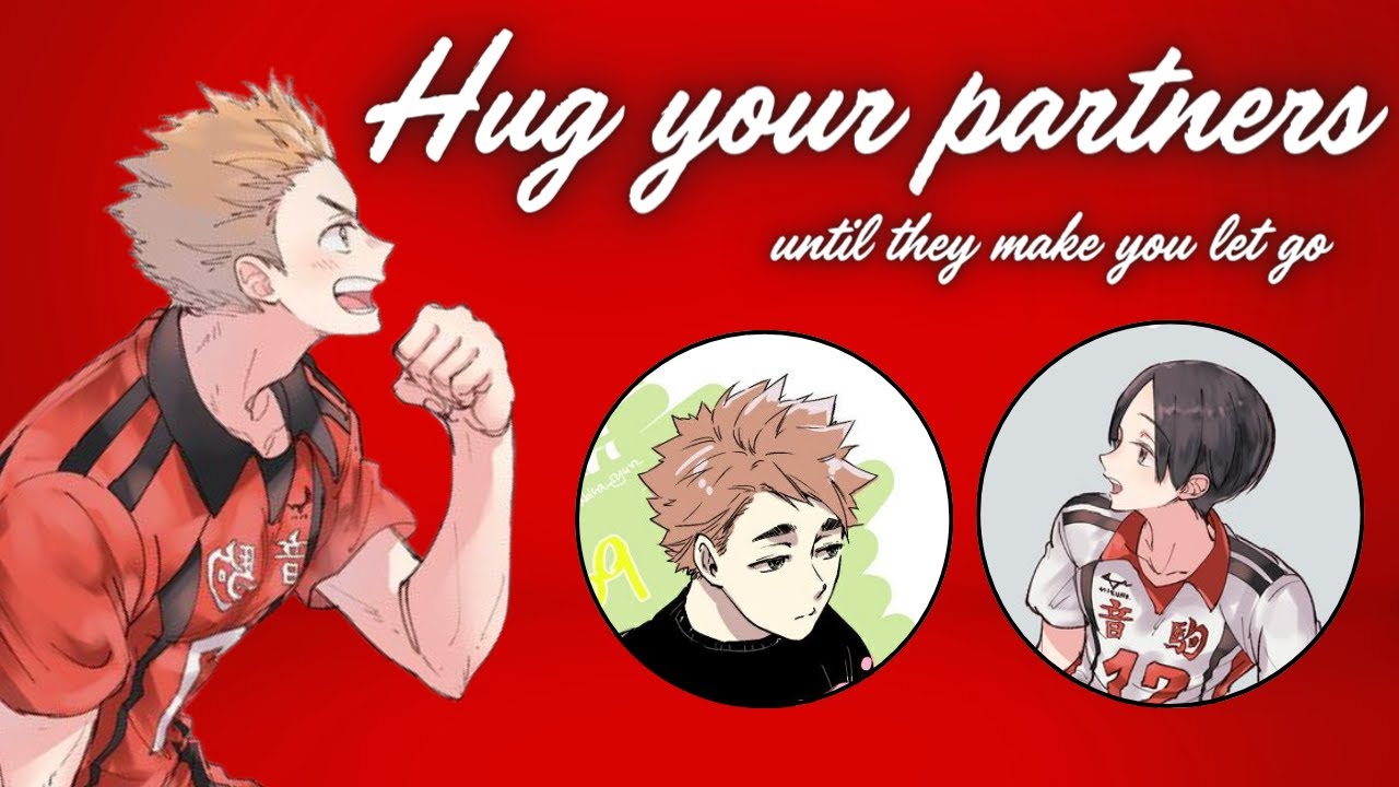 Long Hugs For Your Partners | Polyship Challenge (part 2/4) | KuguInuShiba | Haikyuu texts