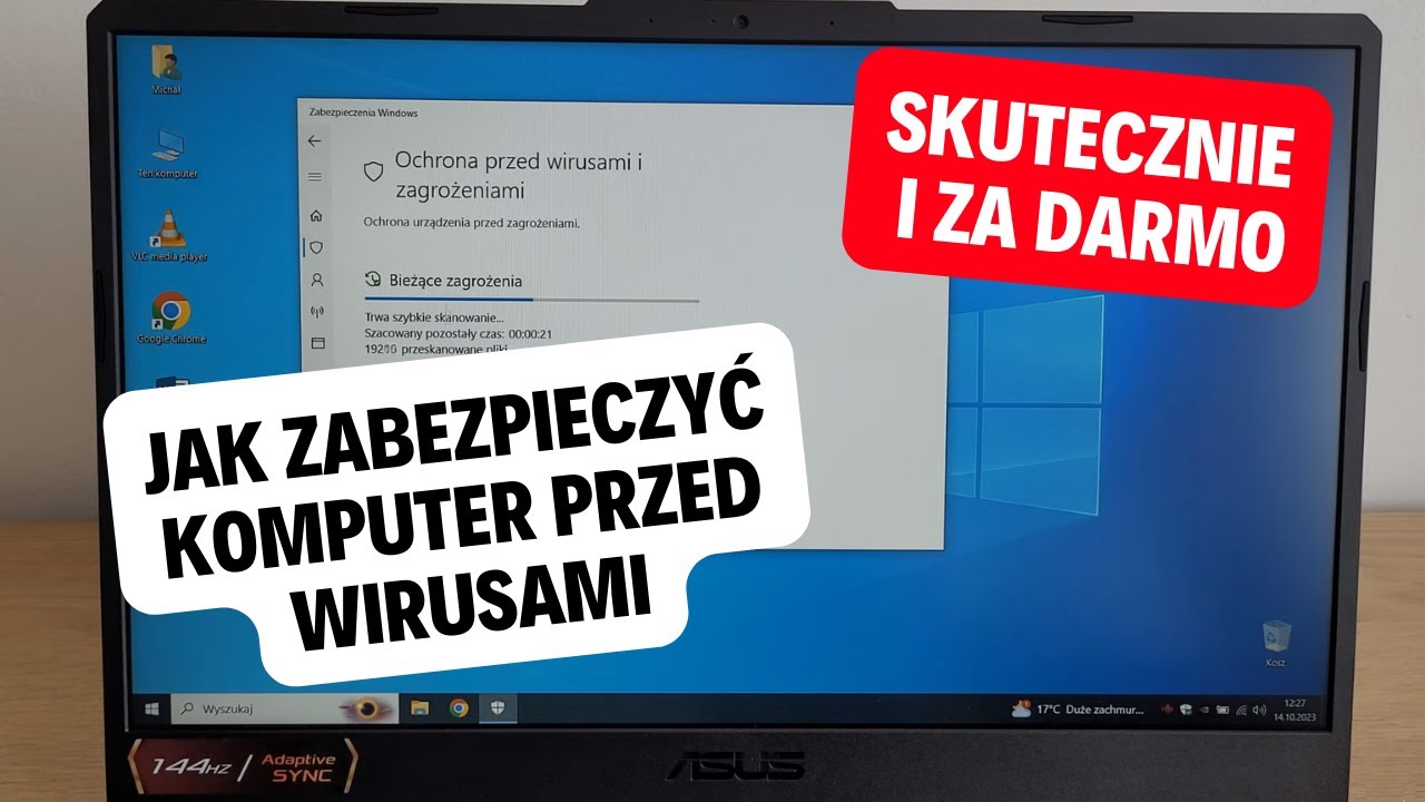 Jak zabezpieczyć komputer, laptop przed wirusami Skutecznie i za darmo w 2025 Ochrona Windows 10/11
