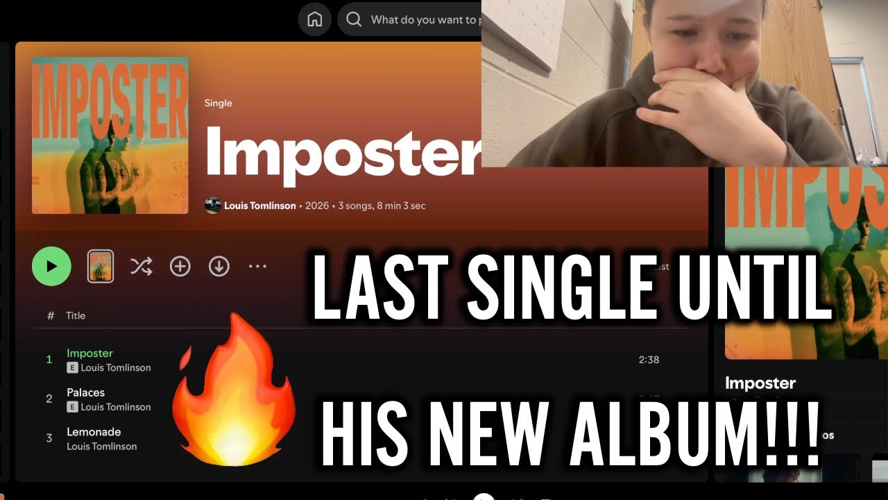 IMPOSTER BY LOUIS TOMLINSON REACTION