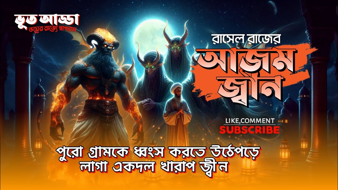 BhootAddaa Episode 105 | আজম জ্বীনের ঘটনা |  রাসেল রাজের লেখা | ইমরান এইচ খাঁন  @BhootAddaaBD