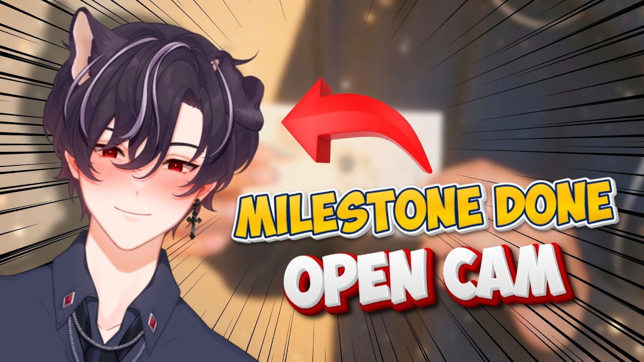 MILESTONEDONE EPS.1 - VTUBER undang temen IRLnya ke rumah.. - OPEN CAM