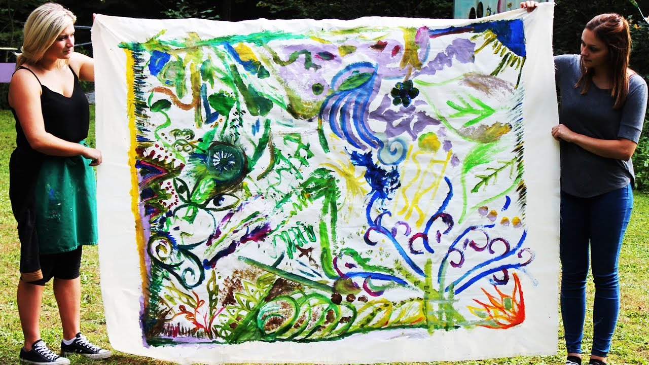 SOB Pinkafeld | Workshop 1 mit pro mente Burgenland - Haus Kohfidisch | Kunstpark Süd Olbendorf | HD