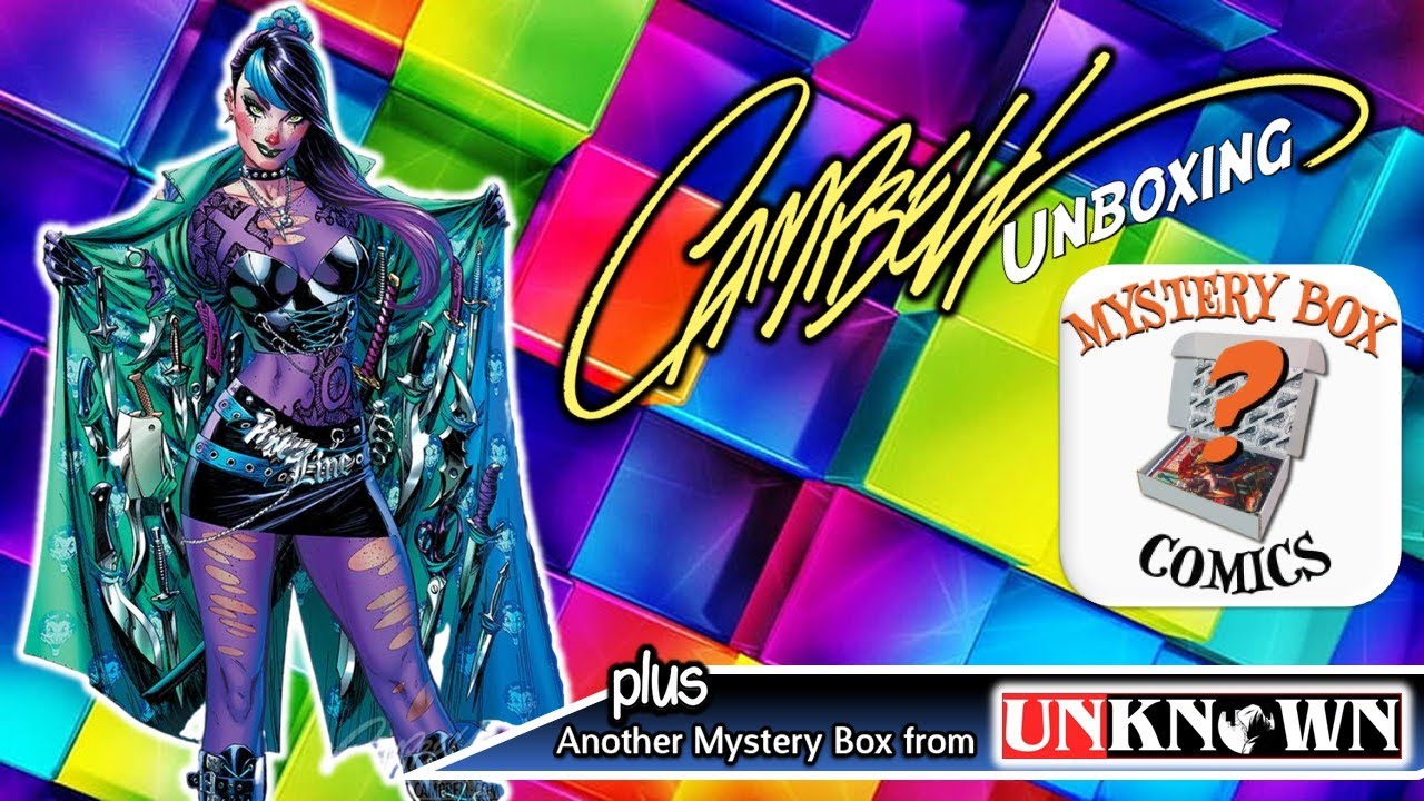 J Scott Campbell Mystery Box | Unboxing #12 | JSC | Exclusive Variants