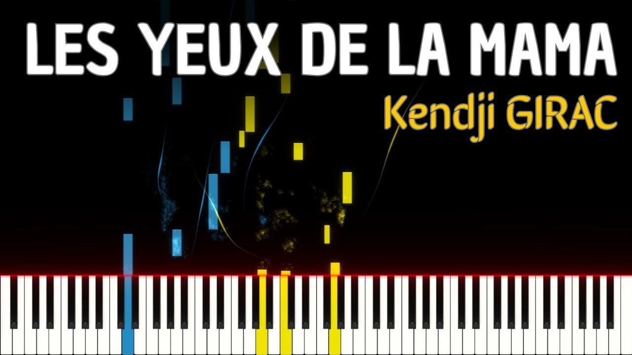 Les yeux de la mama Kendji GIRAC (PIANO TUTO) #pianotutorial