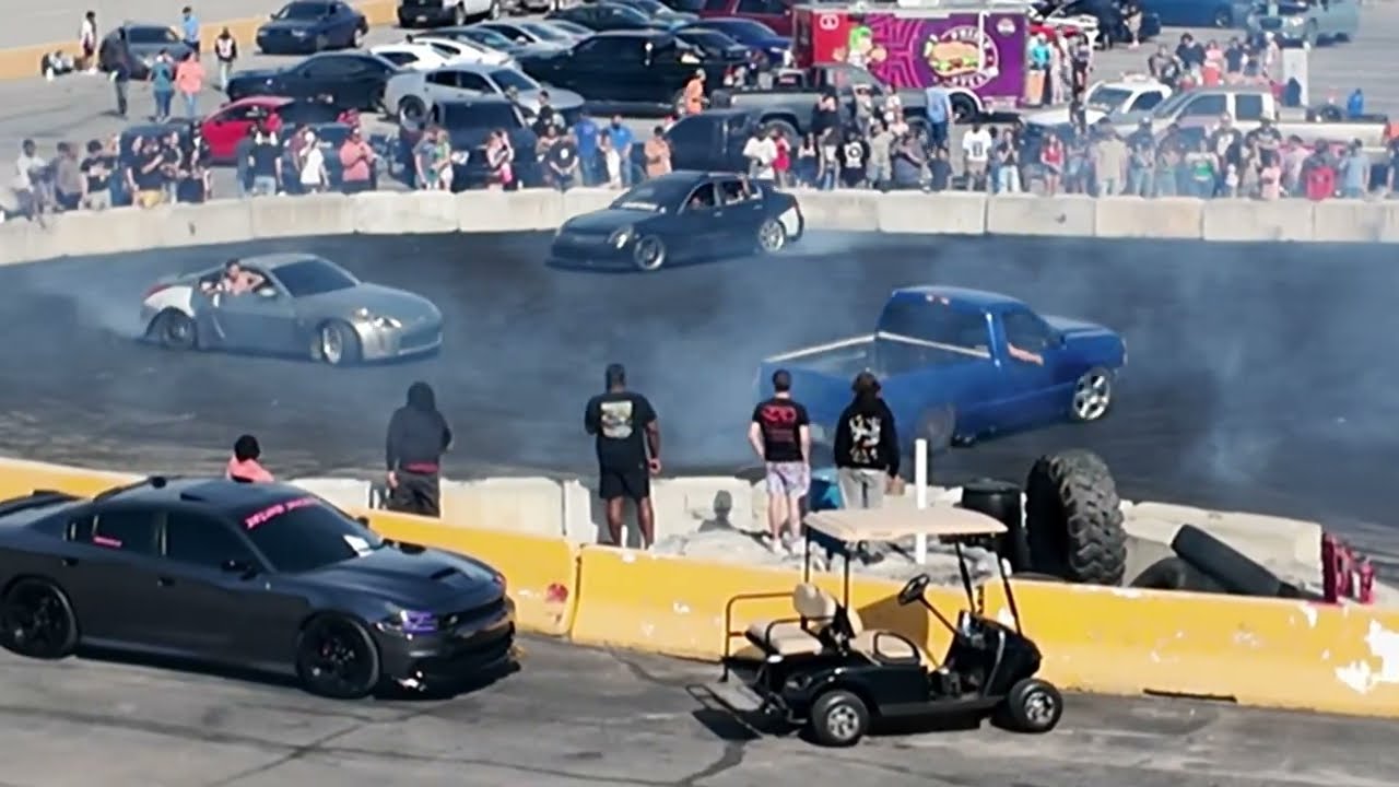 CRAZY DRIFT SHOW ! EMS CALLED BEFORE WE EVEN ARRIVED | I95