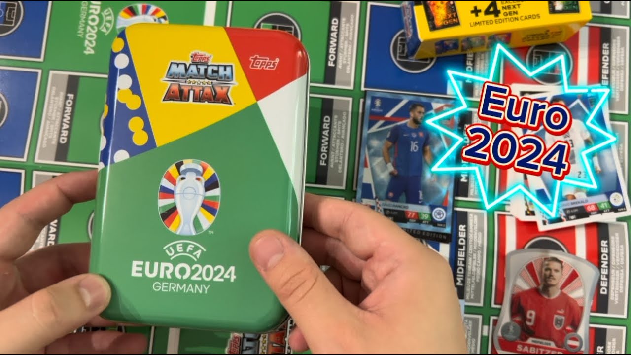Next Gen Mega Tin - UEFA Euro 2024 Topps Match Attax Opening