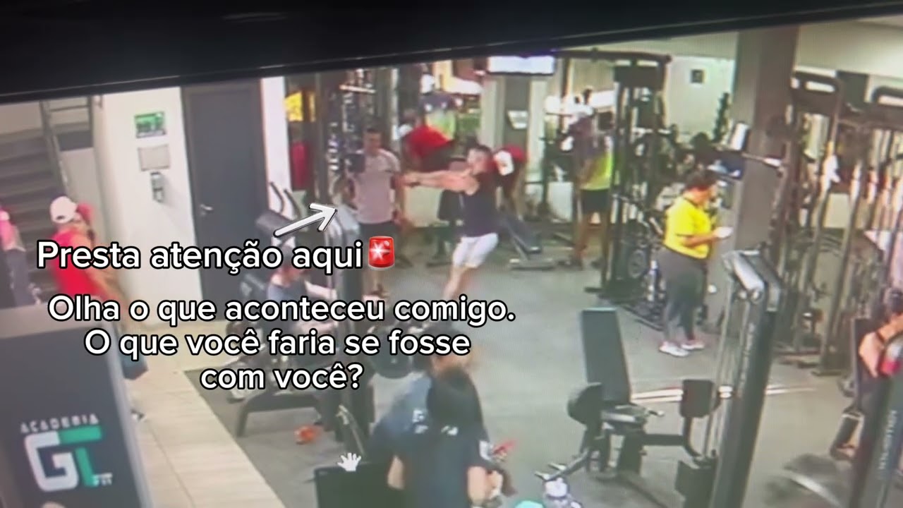 Aconteceu comigo. Se isso acontecesse com você na academia, o que você faria? 😰