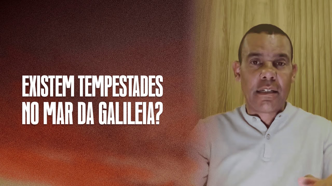 Existem tempestades no Mar da Galileia com Rodrigo Silva