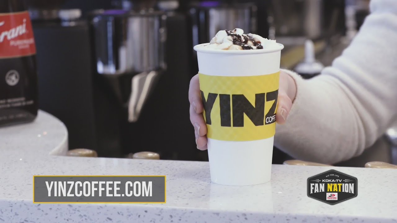Black & Gold Yinz Latte