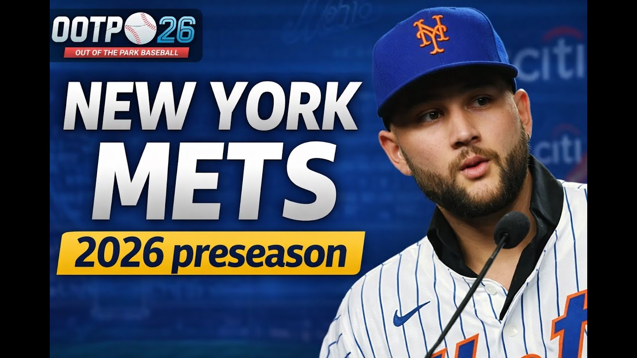 OOTP 26: New York Mets 2026 preseason