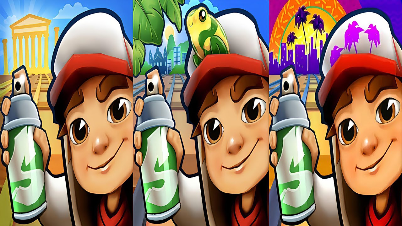 Subway Surfers : Venice Beach 2021 🆚 Greece 2022 🆚 Rio 2023