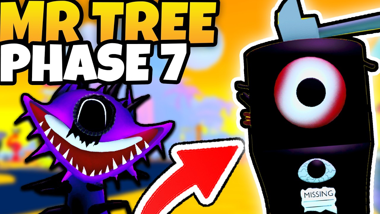Mr Tree фаза 7 РАЗБЛОКИРОВАНА в обновлении 3D Sprunki Sim (Так круто!)