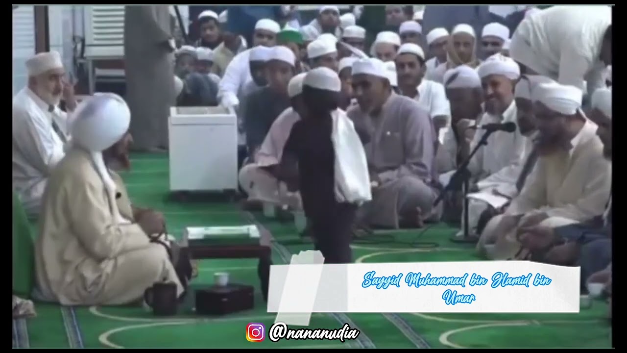 cucu habib Umar bin hafidz Sayyid Husein bin Salim dan Sayyid Muhammad bin Hamid bin Umar 🥰🥰🥰