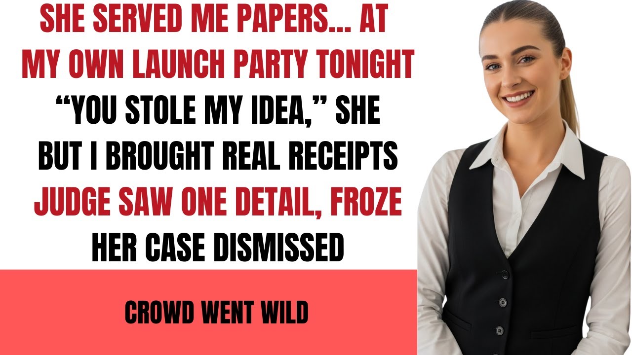 My Cousin Showed Up At My Business Launch With A Lawsuit Claiming I Stole Her Idea—The Judge'...