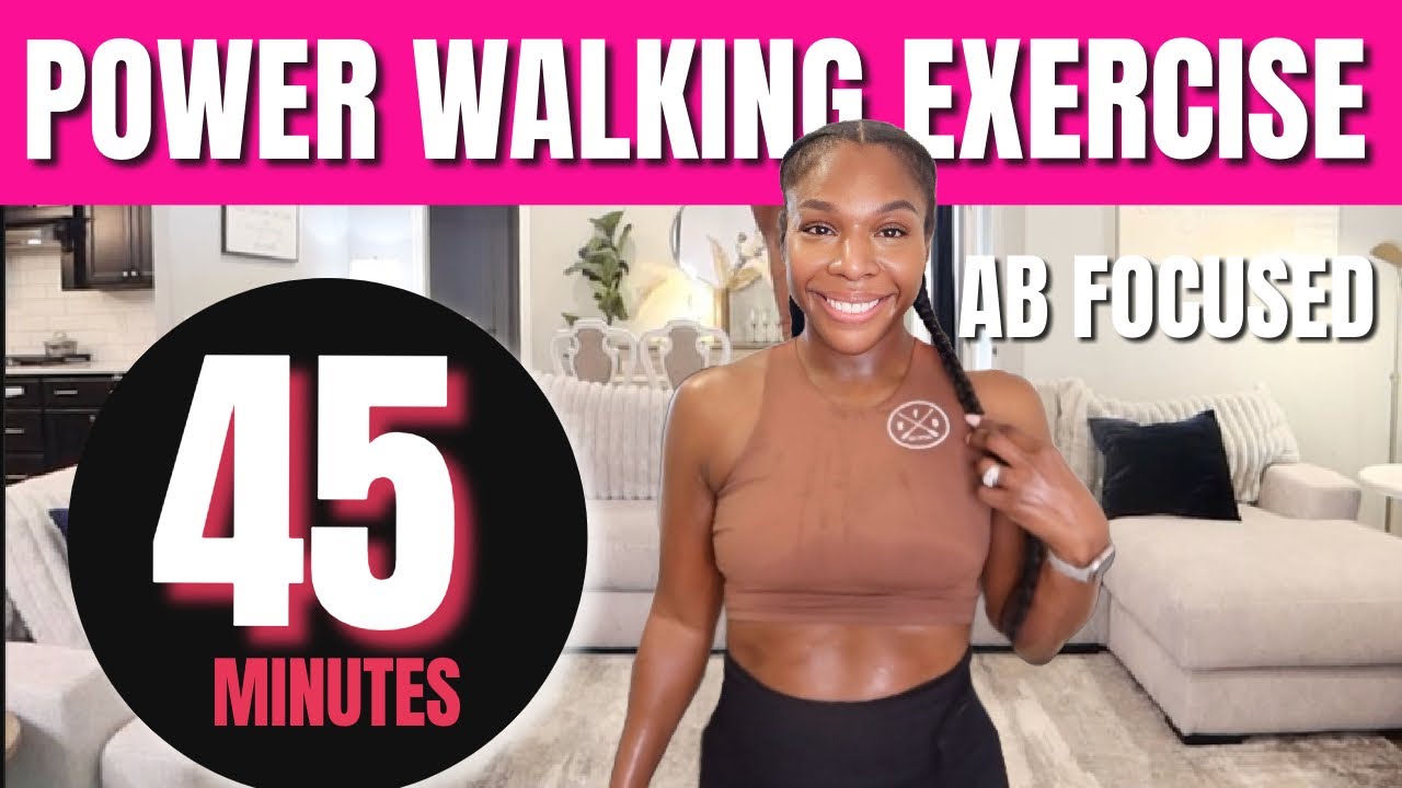 5000 STEPS| 45-Min Belly Blasting Indoor Walk | Burn 400 Calories!