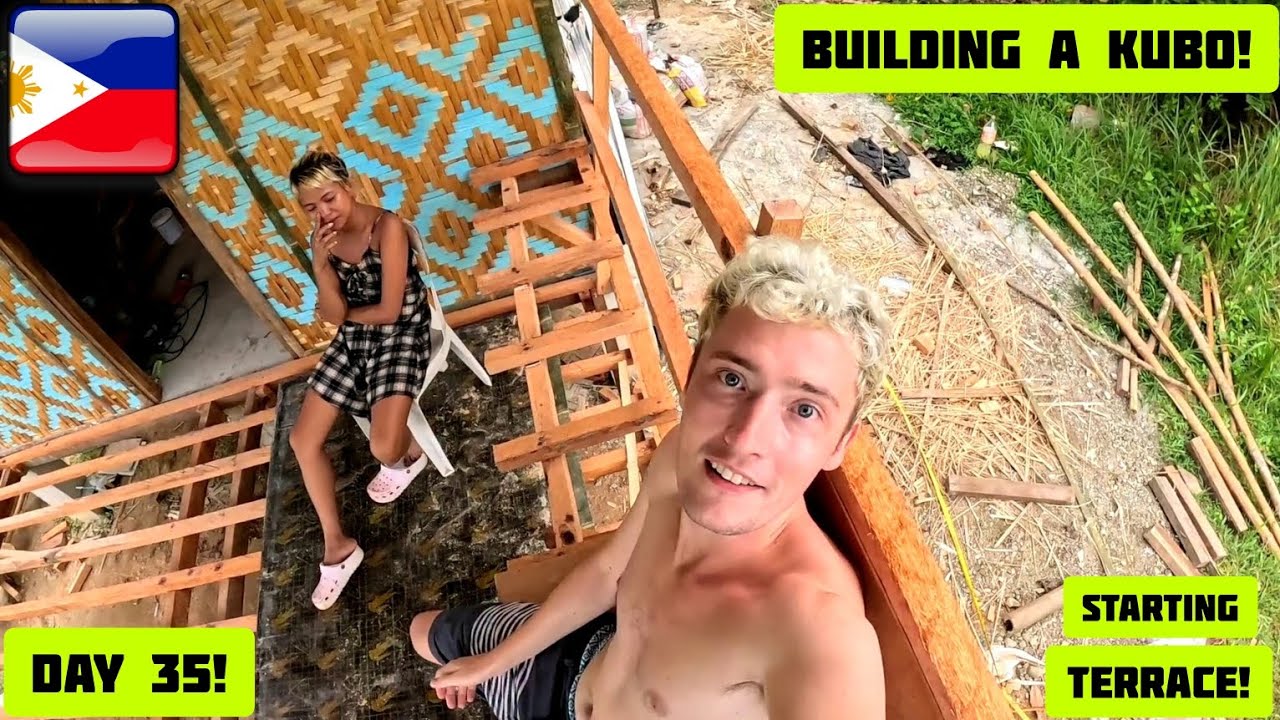FINALLY started the TERRACE on our PROVINCE HOUSE in the Philippines!