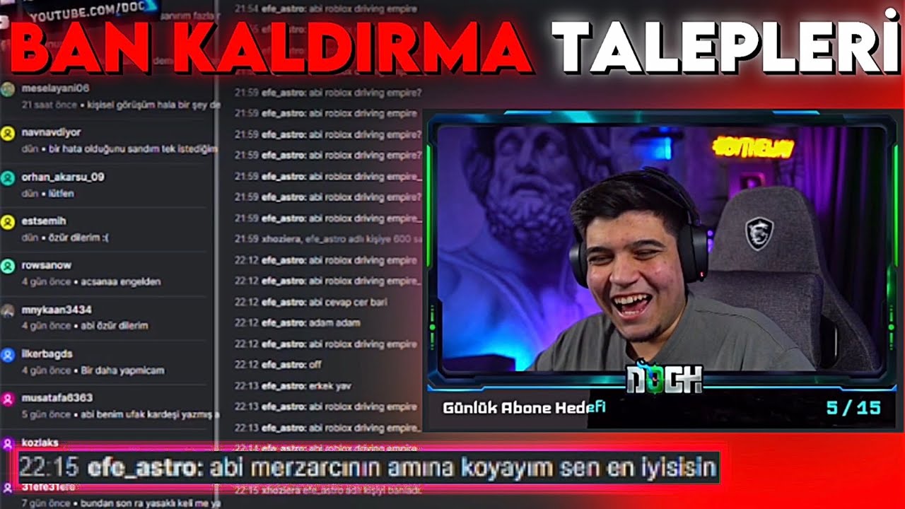 DOCH BAN KALDIRMA TALEPLERİNİ OKUYOR!! BİR-BİRİNDEN KOMİK TALEPLER 😄