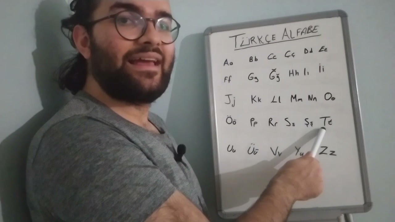 TÜRKÇE ALFABE - Ders #1 ( Yabancılar İçin Türkçe)